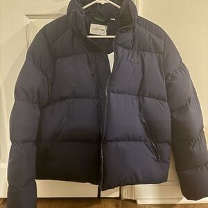 NWT Lacoste Dark Blue Jacket, women’s size medium